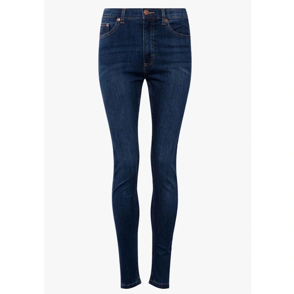 NWT French Connection Reset Skinny Jeans Vintage Blue 10/30 - Picture 2 of 11